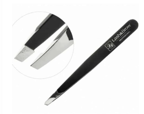 BrowXenna Pro-Brow pinzas negras