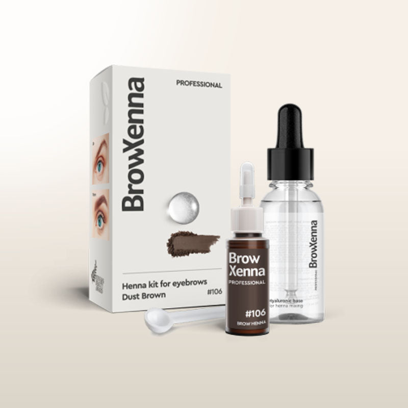 BROWXENNA® HENNA 106 – DUST BROWN (VIAL 10 ML)