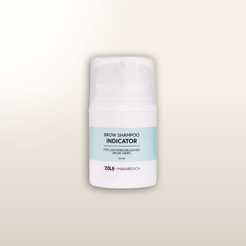 ZOLA® X MAKAREVICH INDICATOR SHAMPOO – CHAMPÚ INDICADOR PARA CEJAS 30 ML