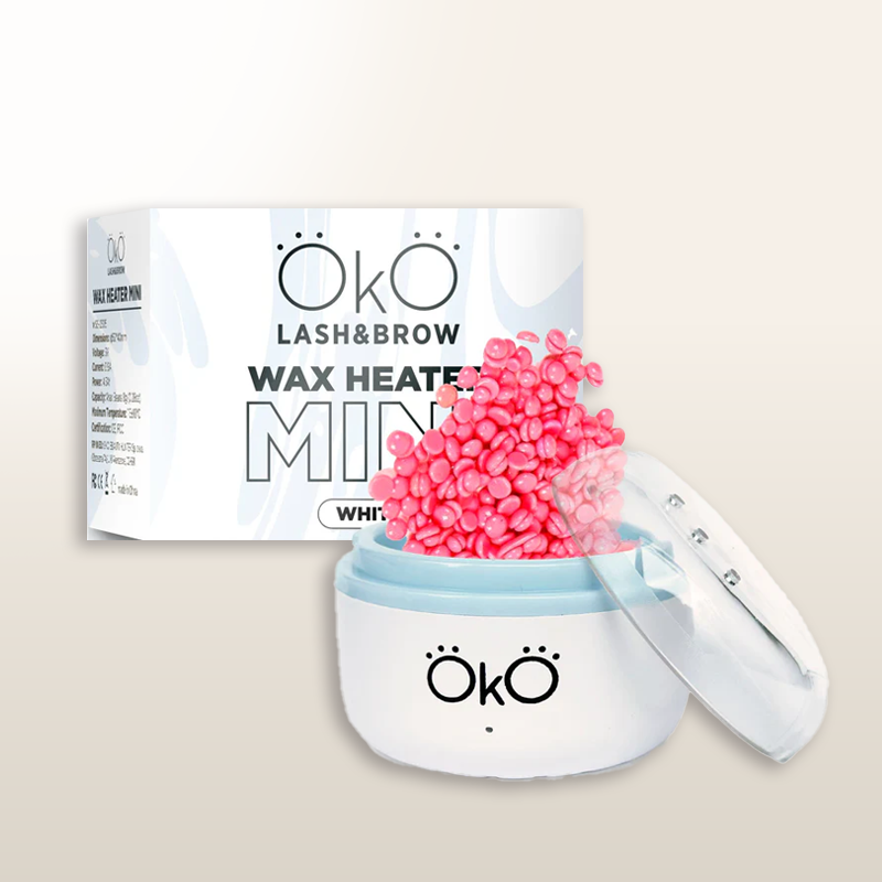 OKO LASH&BROW MINI WAX HEATER WHITE