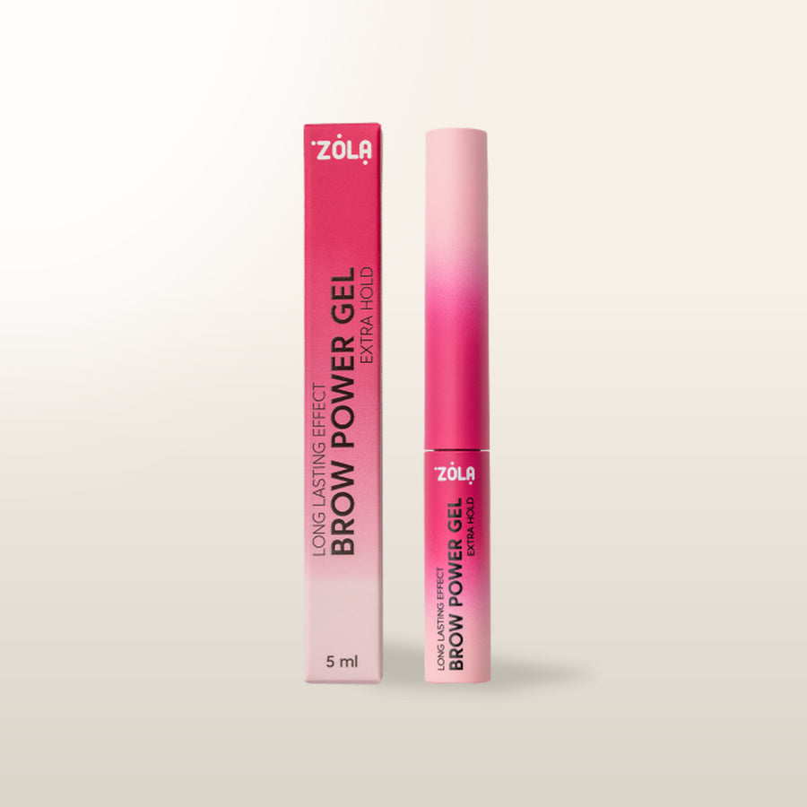 ZOLA Brow Power Gel – Gel Transparente de Alta Fijación