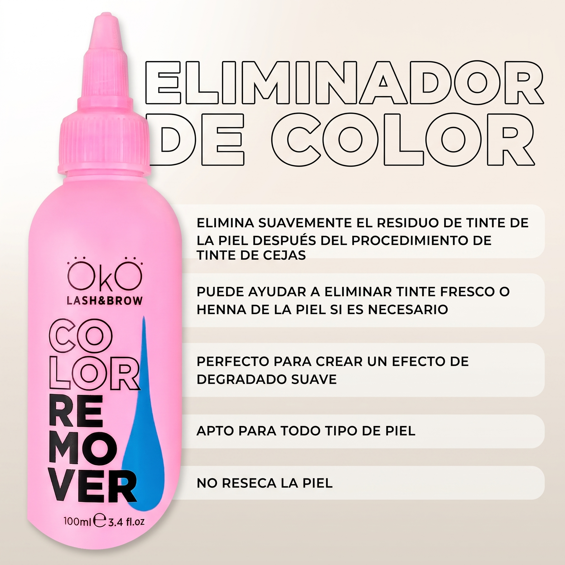 OKO LASH&BROW COLOR REMOVER 100 ML