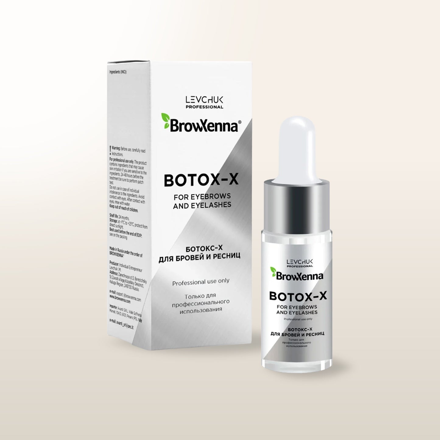 BrowXenna® BOTEX-X care product for eyebrows and eyelashes