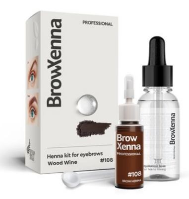 BROWXENNA® HENNA 108 – WOOD WINE (VIAL 10 ML)