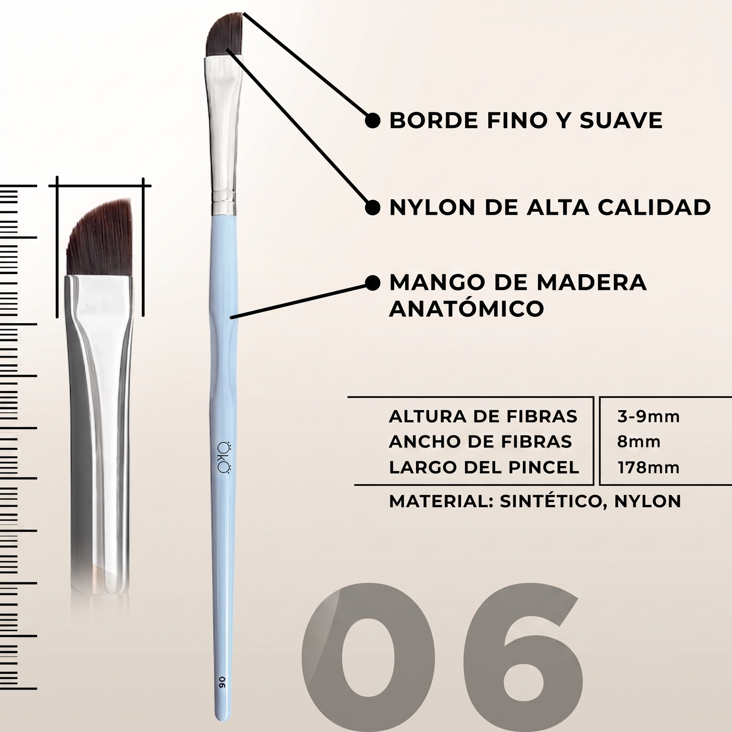 OKO LASH&BROW FLAWLESS BRUSHES – FLAWLESS BROWS BRUSH SET