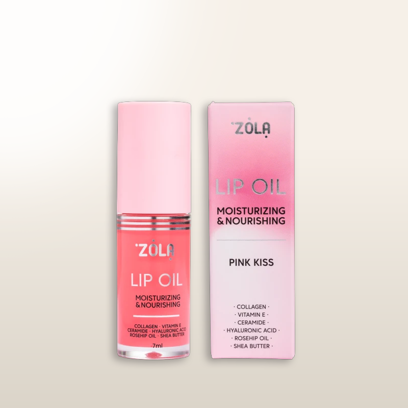 ZOLA LIP OIL PINK KISS