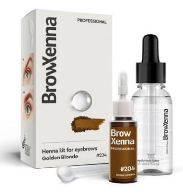 BROWXENNA® HENNA 204 – GOLDEN BLONDE (VIAL 10 ML)