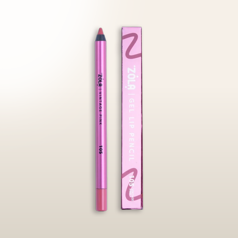 ZOLA GEL LIP PENCIL 105 VINTAGE PINK