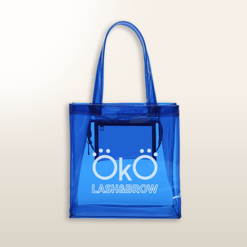 OKO LASH&BROW SILICONE SHOPPER BAG BLUE