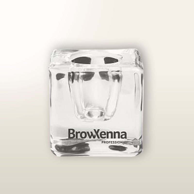 BROWXENNA® GLASS CUP – VASITO DE CRISTAL PARA MEZCLA