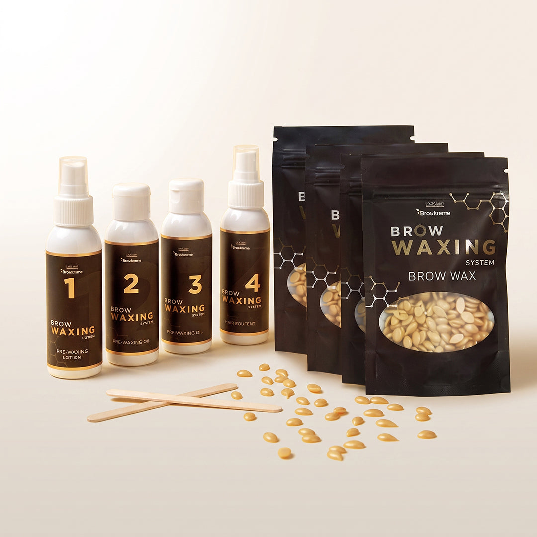BrowXenna® Brow Waxing System kit de depilación SPA