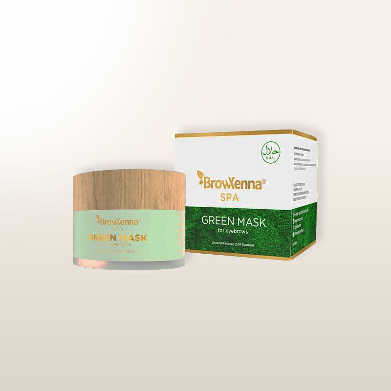 BROWXENNA® GREEN MASK FOR EYEBROWS – 15 ML