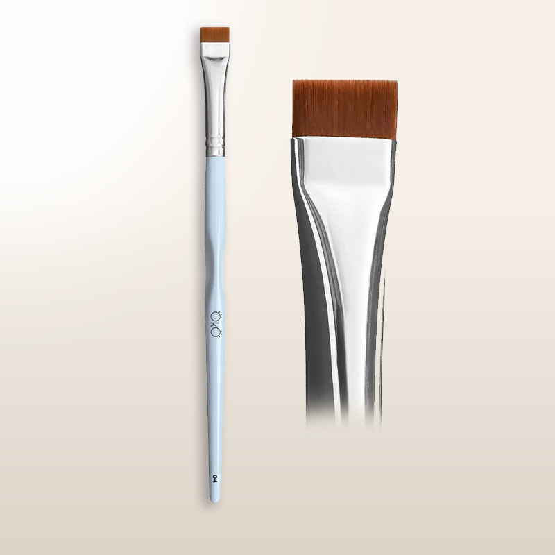 OKO LASH&BROW FLAT BRUSH 4