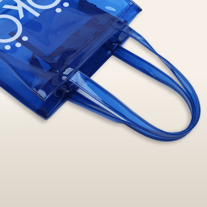 OKO LASH&BROW SILICONE SHOPPER BAG BLUE