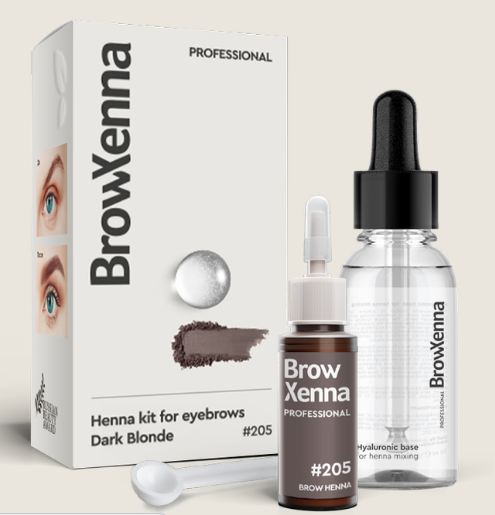 BROWXENNA® HENNA 205 – DARK BLONDE (VIAL 10 ML)