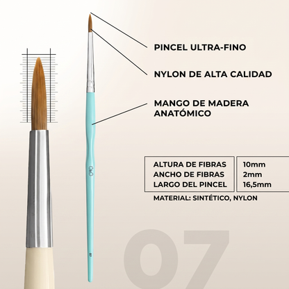 OKO LASH&BROW ULTRA THIN BRUSH 7