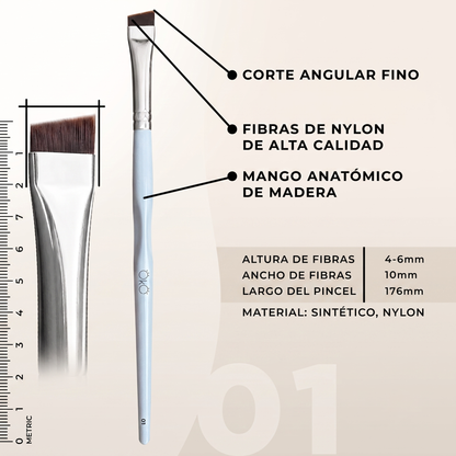 OKO LASH&BROW LARGE ANGLED BRUSH 1