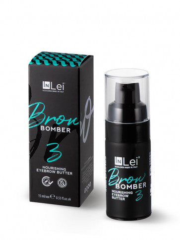 NEW LOOK!! InLei "BROW BOMBER 3" manteca nutritiva para cejas 15 ml