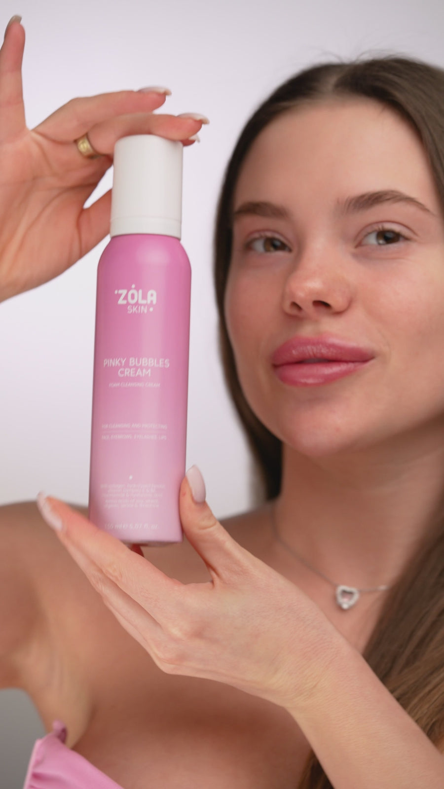 ZOLA Pinky Bubbles Cream